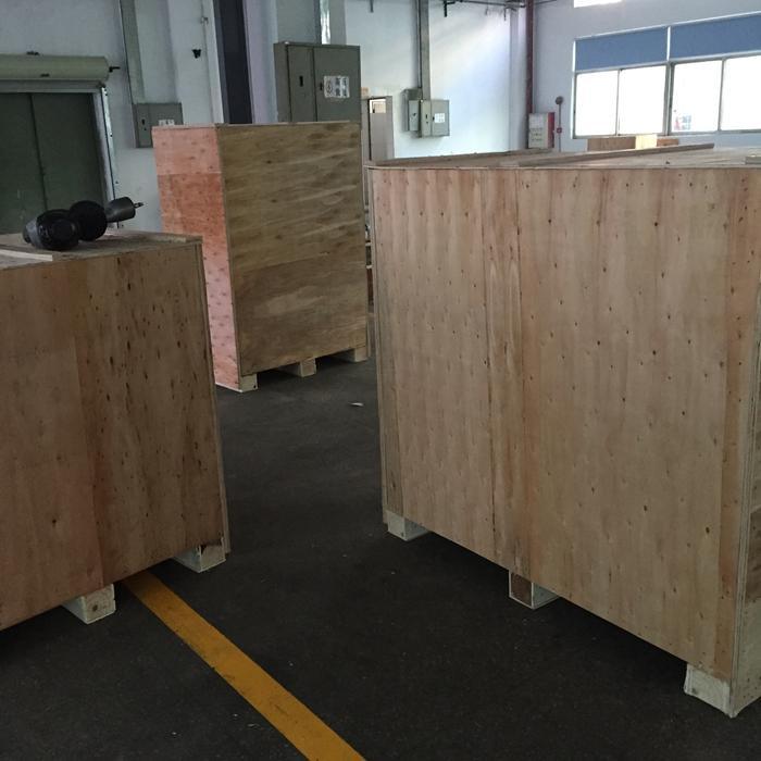 深圳免检出口包装木箱 钢带木箱 真空包装